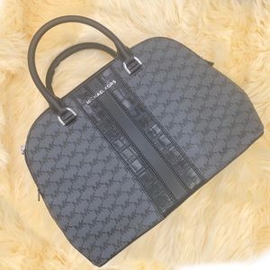 MICHAEL KORS Monogram Large Dome Satchel